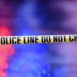 police lights shooting